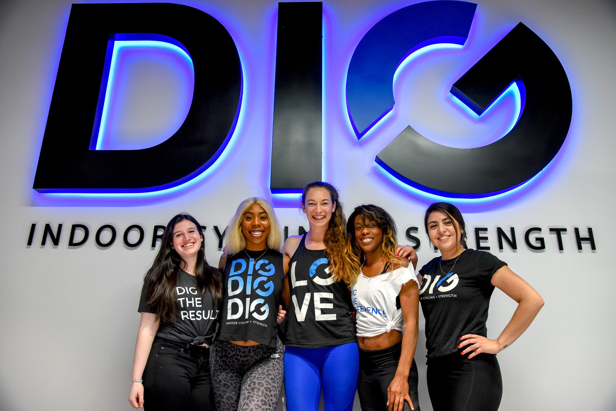 DIG members cycling